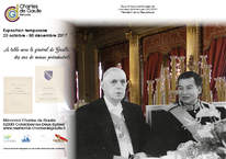 A table avec le général de Gaulle